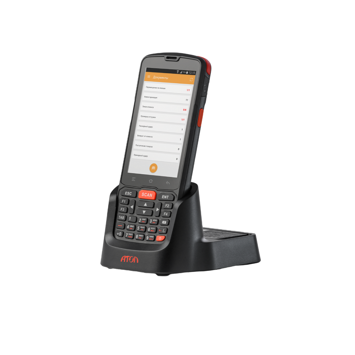 Терминал сбора данных АТОЛ Smart.Slim Plus с доставкой по Красноярску.
