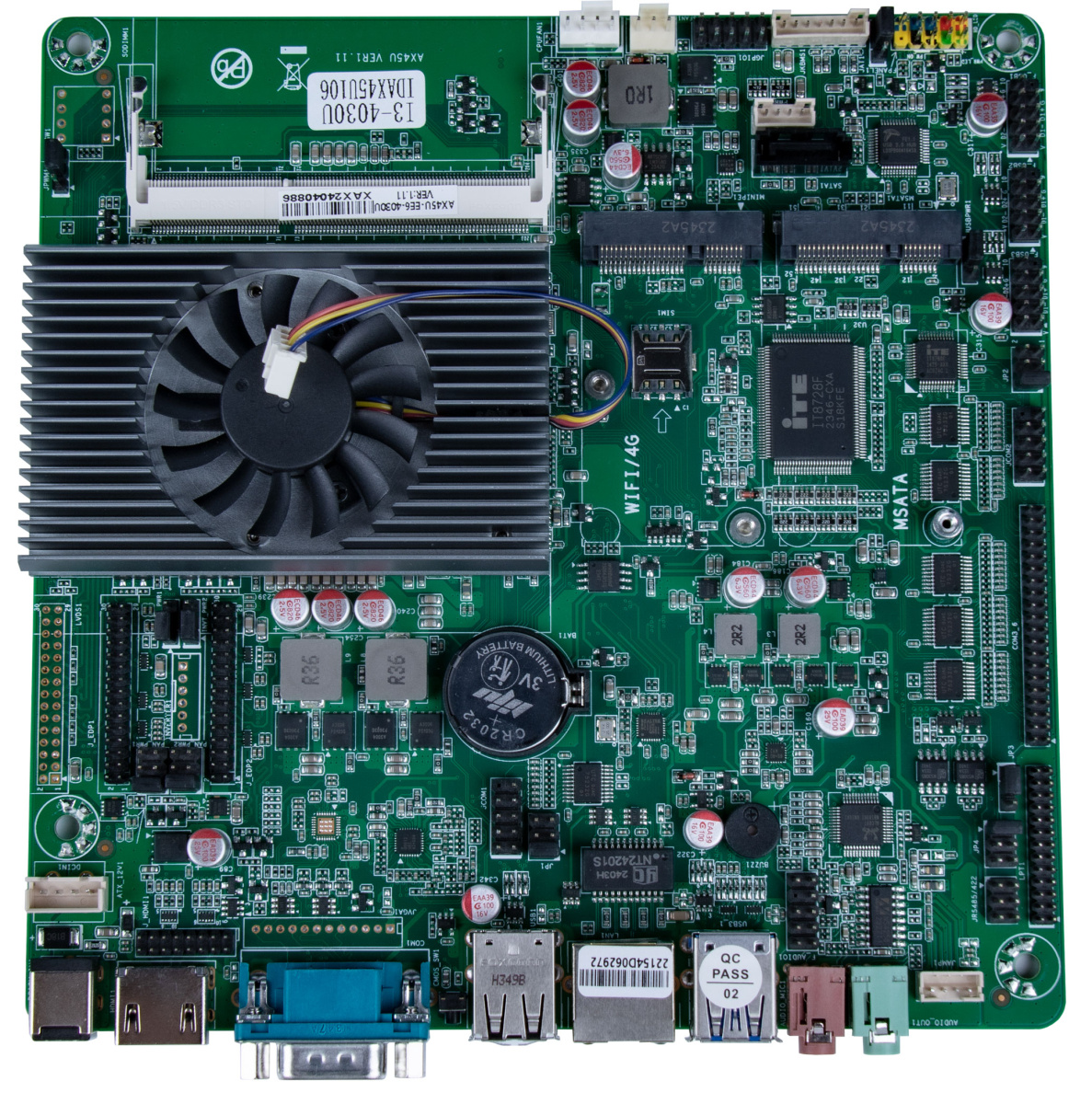 Материнская плата I3-4030U для Atlas 15.6" (AG-4030U) (код 4280) с доставкой по Красноярску.
