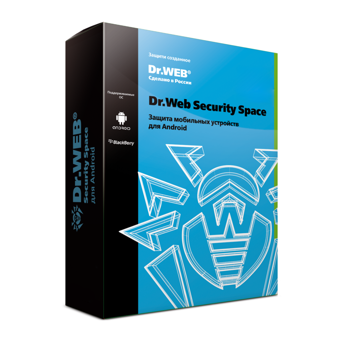 Антивирус Dr. Web Security Space (для Android) Продление лицензии на 5 мобильных устройств на 1 год [LHM-BK-12M-5-B3]  / Красноярск / ТСЦ ПОРТ 
