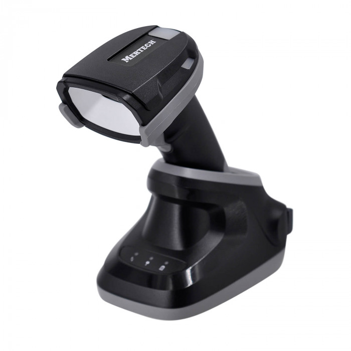 Сканер штрихкода MERTECH CL-2410 BLE Dongle P2D USB с зарядно-коммуникационной подставкой (Cradle) с доставкой по Красноярску.