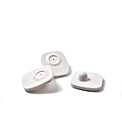 Противокражный радиочастотный датчик 40х50 мм., белый с доставкой по Красноярску.