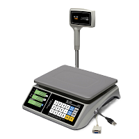 Весы торговые настольные M-ER 328 ACPX "TOUCH-M" RS232 и USB с доставкой по Красноярску.