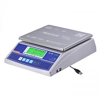 Весы фасовочные настольные M-ER 326 AF "Cube" USB (двойной дисплей) с доставкой по Красноярску.