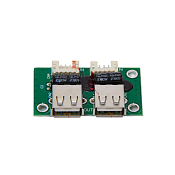 970 USB 2.0 HUB PCBA тип A Jack X2 для подключения сенсорной панели и MSR к ПК для Poscenter EVA-150 (код 735720) с доставкой по Красноярску. 970 USB 2.0 HUB PCBA тип A Jack X2 для подключения сенсорной панели и MSR к ПК для Poscenter EVA-150 (код 735720) с доставкой по Красноярску.