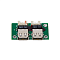 970 USB 2.0 HUB PCBA тип A Jack X2 для подключения сенсорной панели и MSR к ПК для Poscenter EVA-150 (код 735720) с доставкой по Красноярску.